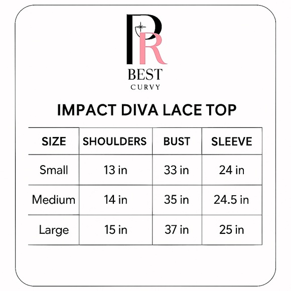 Impact Diva Lace Top - Picture 15 of 15